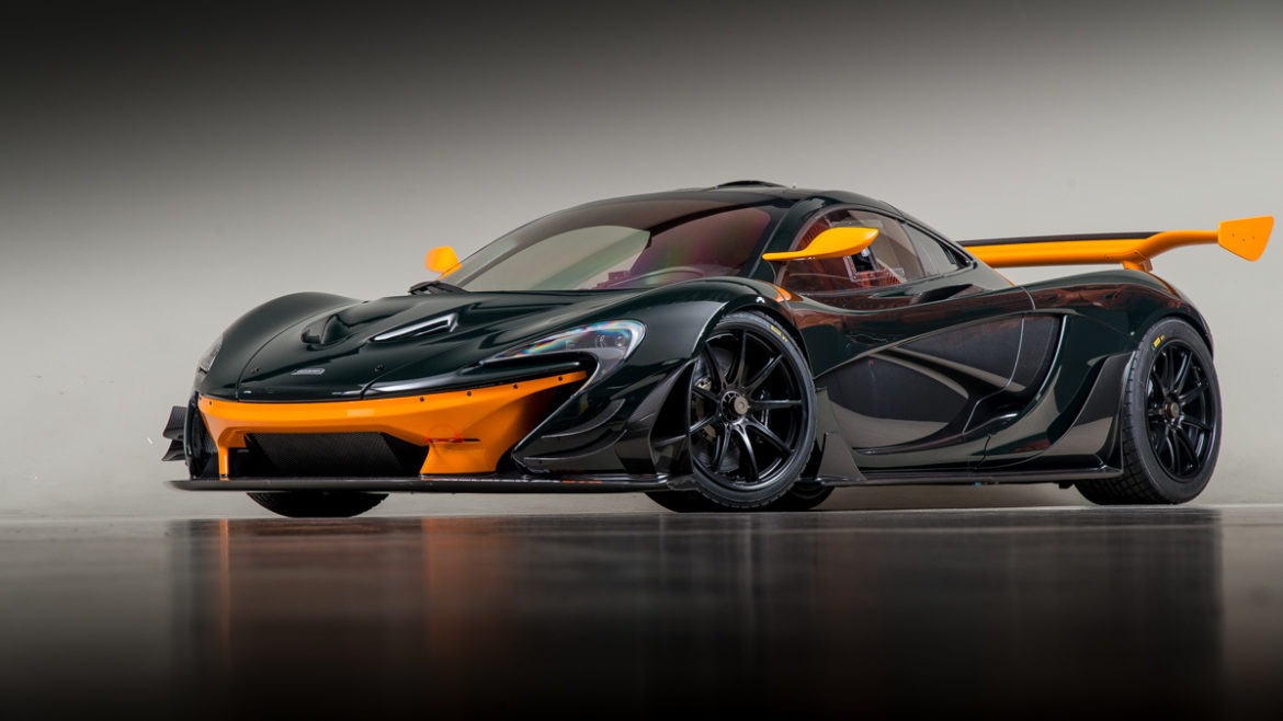 the McLaren P1 GTR