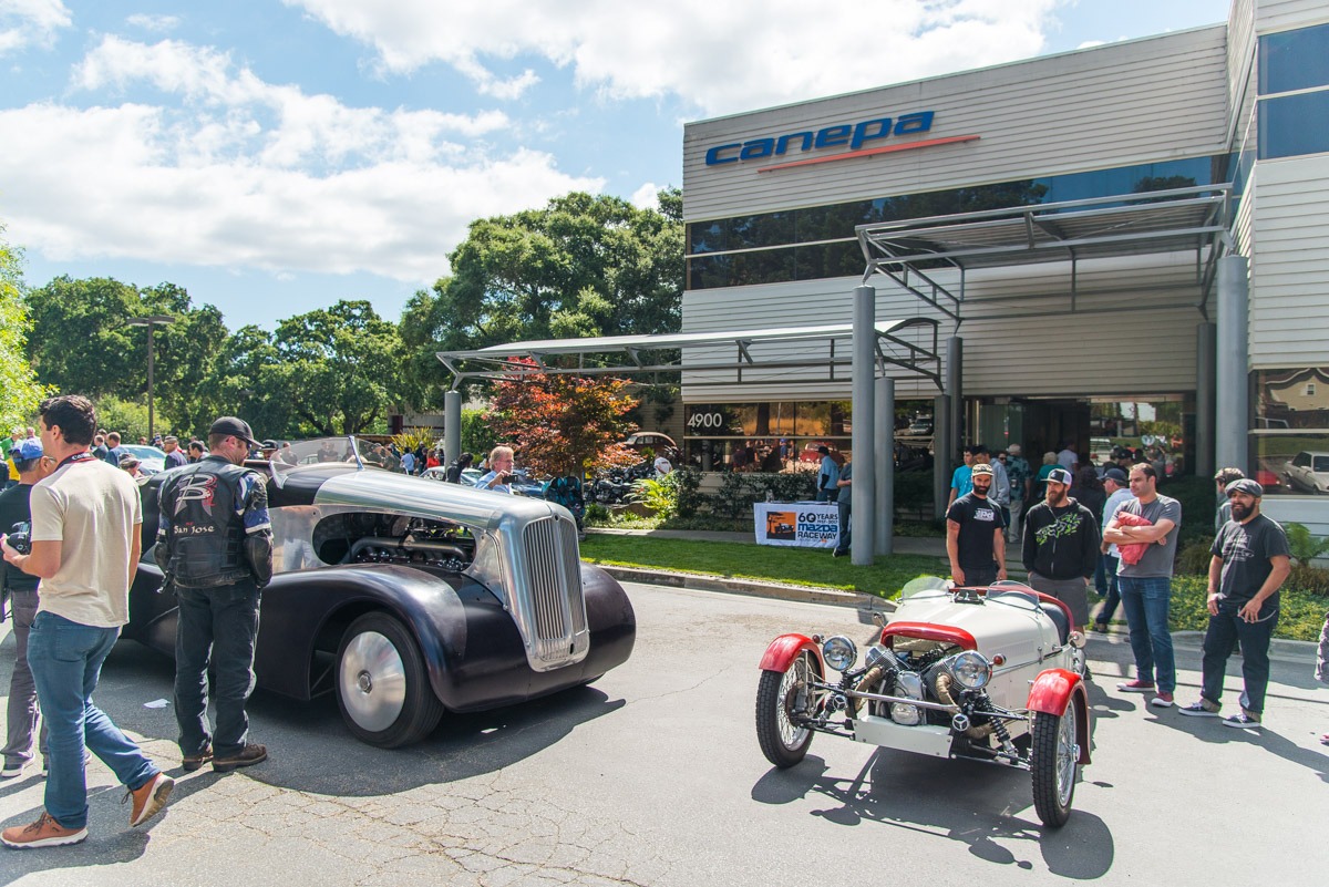 Canepa Cars And Coffee 2025 Carree Scarlet